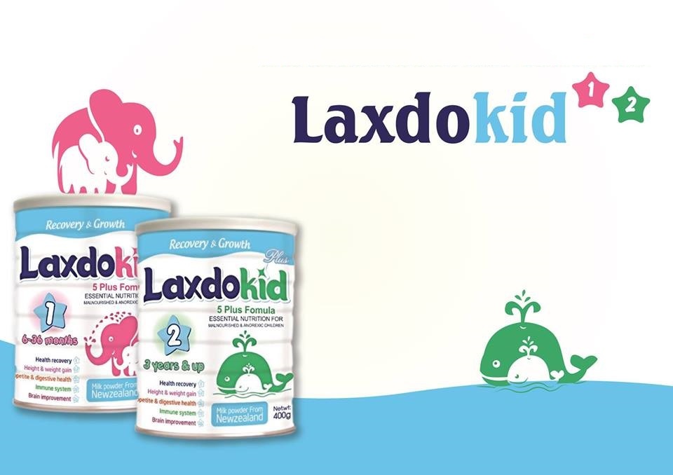 Sữa Laxdokid tăng cân hiệu quả cho trẻ suy dinh dưỡng